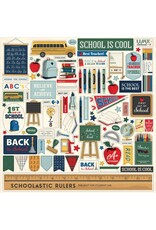 CARTA BELLA CARTA BELLA BACK TO SCHOOL ELEMENTS 12x12 CARDSTOCK STICKERS