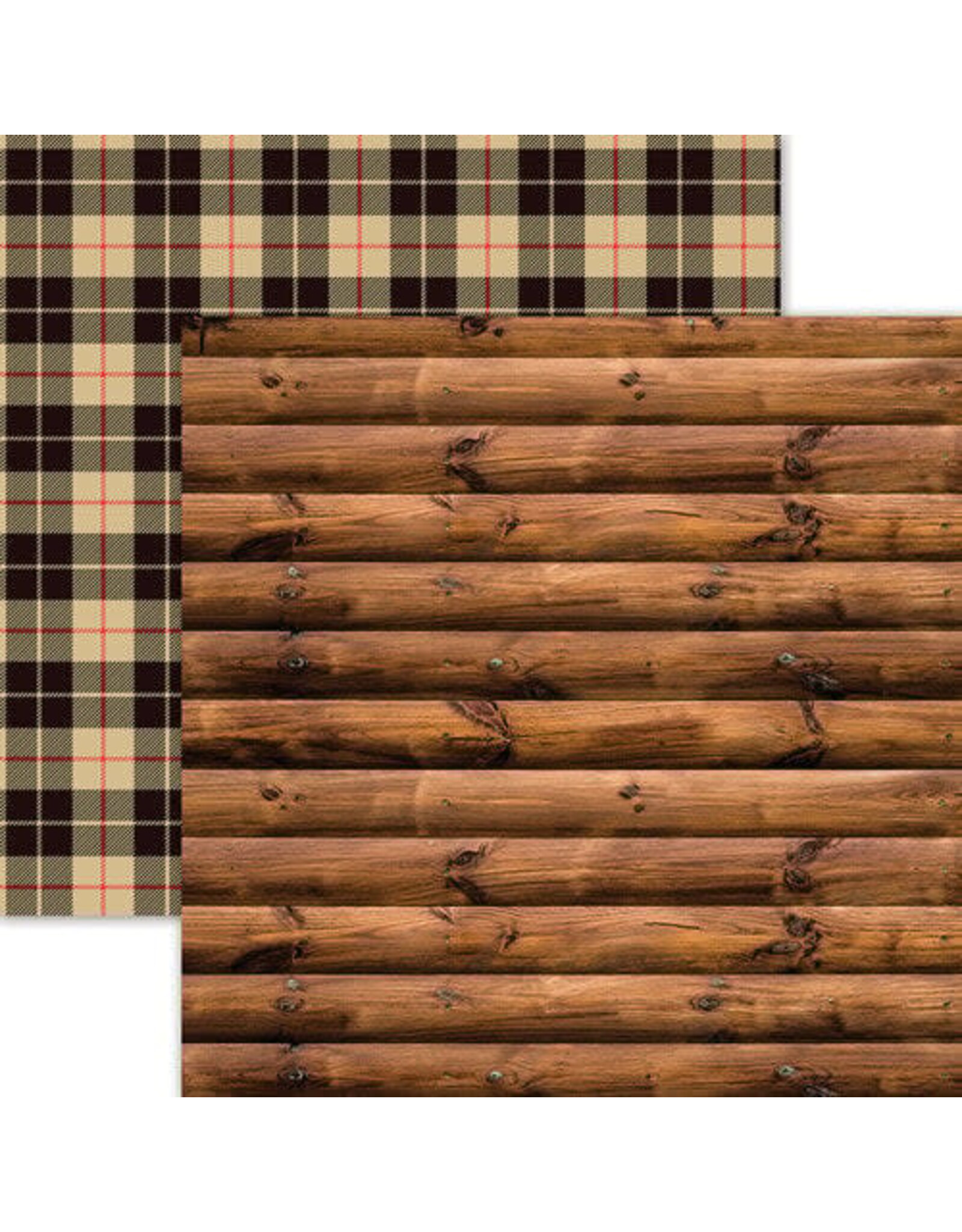 REMINISCE REMINISCE THE GREAT NORTH CABIN FEVER 12x12 CARDSTOCK