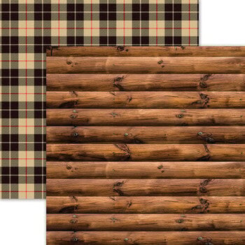 DESIGNS BY REMINISCE REMINISCE THE GREAT NORTH CABIN FEVER 12x12 CARDSTOCK
