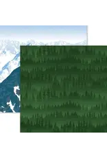 REMINISCE REMINISCE THE GREAT NORTH NORTHERN WILDERNESS 12x12 CARDSTOCK