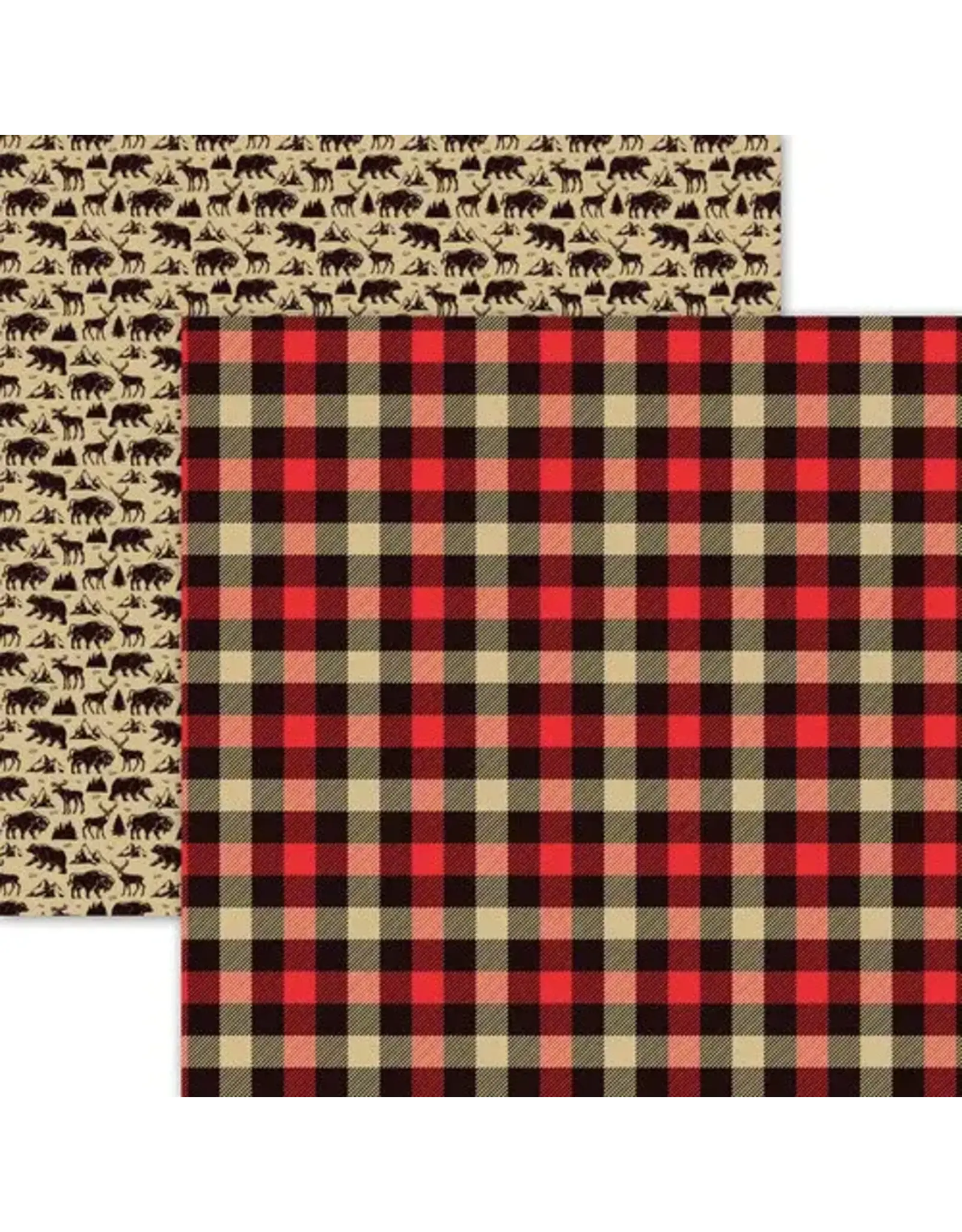 REMINISCE REMINISCE THE GREAT NORTH WHISTLER WEAVE 12x12 CARDSTOCK