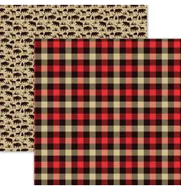 REMINISCE REMINISCE THE GREAT NORTH WHISTLER WEAVE 12x12 CARDSTOCK