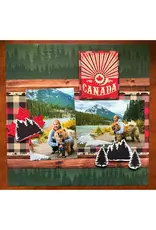 REMINISCE REMINISCE THE GREAT NORTH CABIN FEVER 12x12 CARDSTOCK
