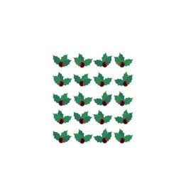 JOLEE’S JOLEES 3D CHRISTMAS HOLLY REPEATS STICKERS