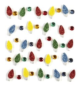 JOLEE’S JOLEES 3D CHRISTMAS LIGHT REPEATS STICKERS