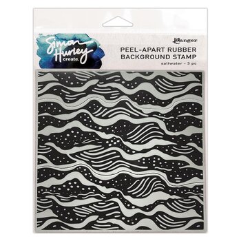 RANGER RANGER SIMON HURLEY CREATE SALTWATER 6x6 CLING STAMP SET