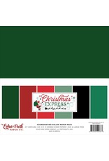 ECHO PARK PAPER ECHO PARK CHRISTMAS EXPRESS 12x12 SOLIDS PAPER PACK