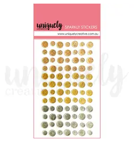 UNIQUELY CREATIVE UNIQUELY CREATIVE MIXED METALS SPARKLY STICKERS