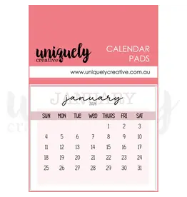 UNIQUELY CREATIVE UNIQUELY CREATIVE 2026 CALENDAR PADS