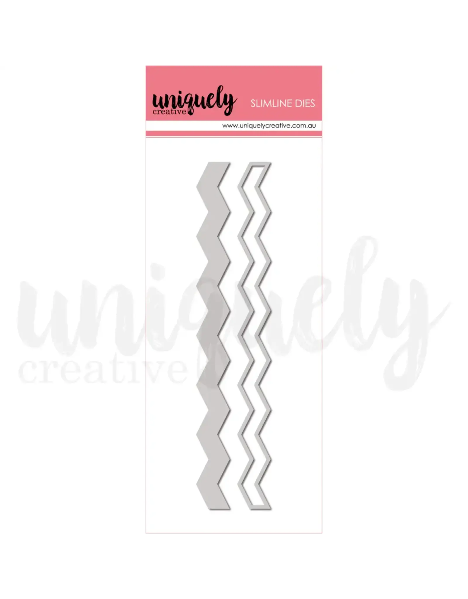 UNIQUELY CREATIVE UNIQUELY CREATIVE SLIMLINE CHEVRON STRIP DIE SET