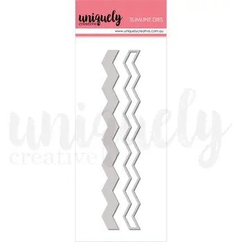 UNIQUELY CREATIVE UNIQUELY CREATIVE SLIMLINE CHEVRON STRIP DIE SET