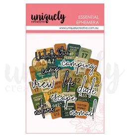 UNIQUELY CREATIVE UNIQUELY CREATIVE CAMPSITE TICKETS & TITLES EPHEMERA