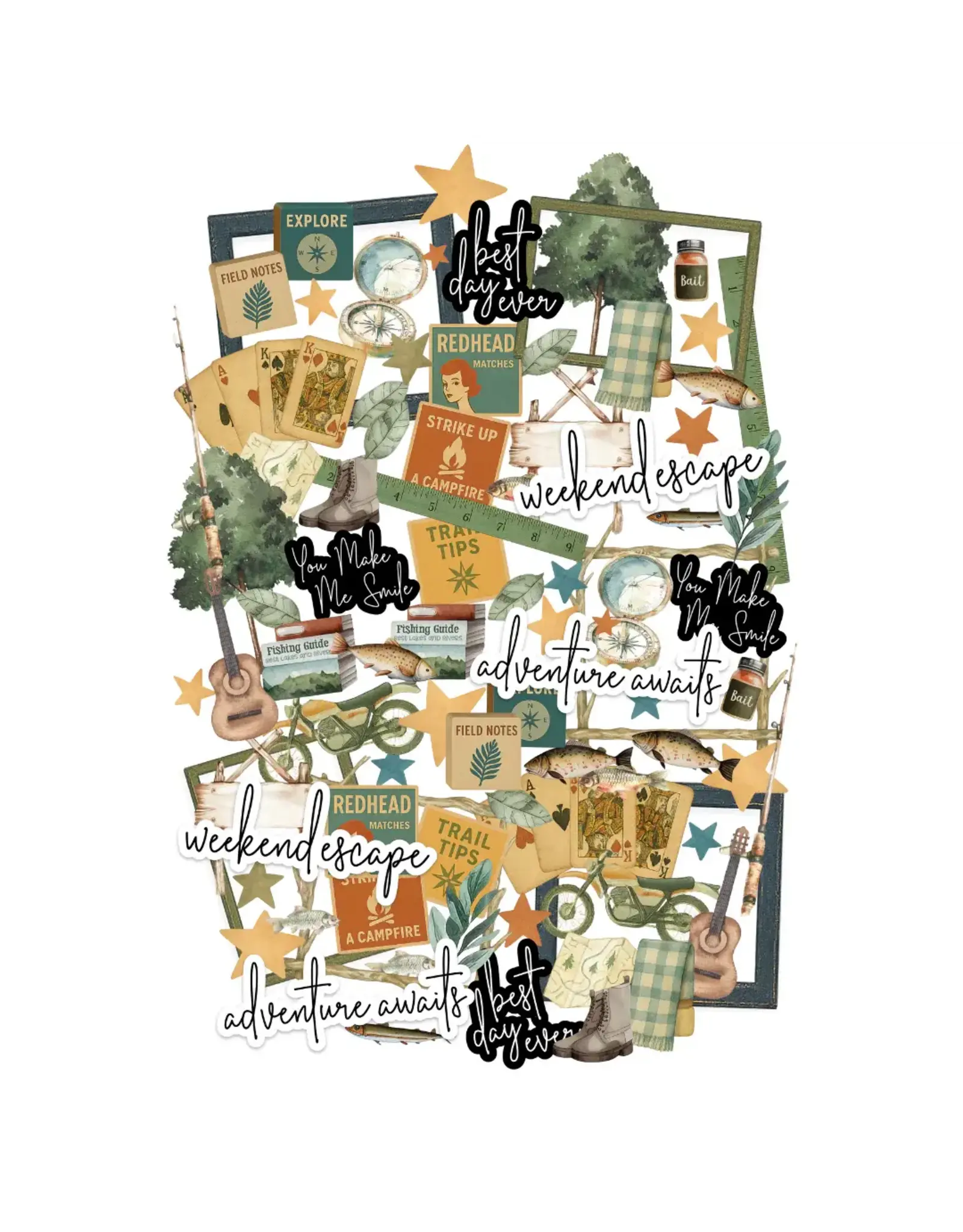 UNIQUELY CREATIVE UNIQUELY CREATIVE FIELD NOTES CREATIVE CUTS DIE CUTS