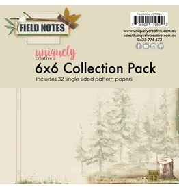 UNIQUELY CREATIVE UNIQUELY CREATIVE FIELD NOTES 6x6 COLLECTION PACK