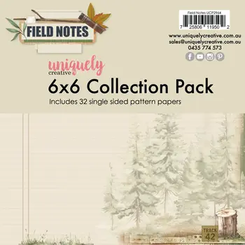 UNIQUELY CREATIVE UNIQUELY CREATIVE FIELD NOTES 6x6 COLLECTION PACK
