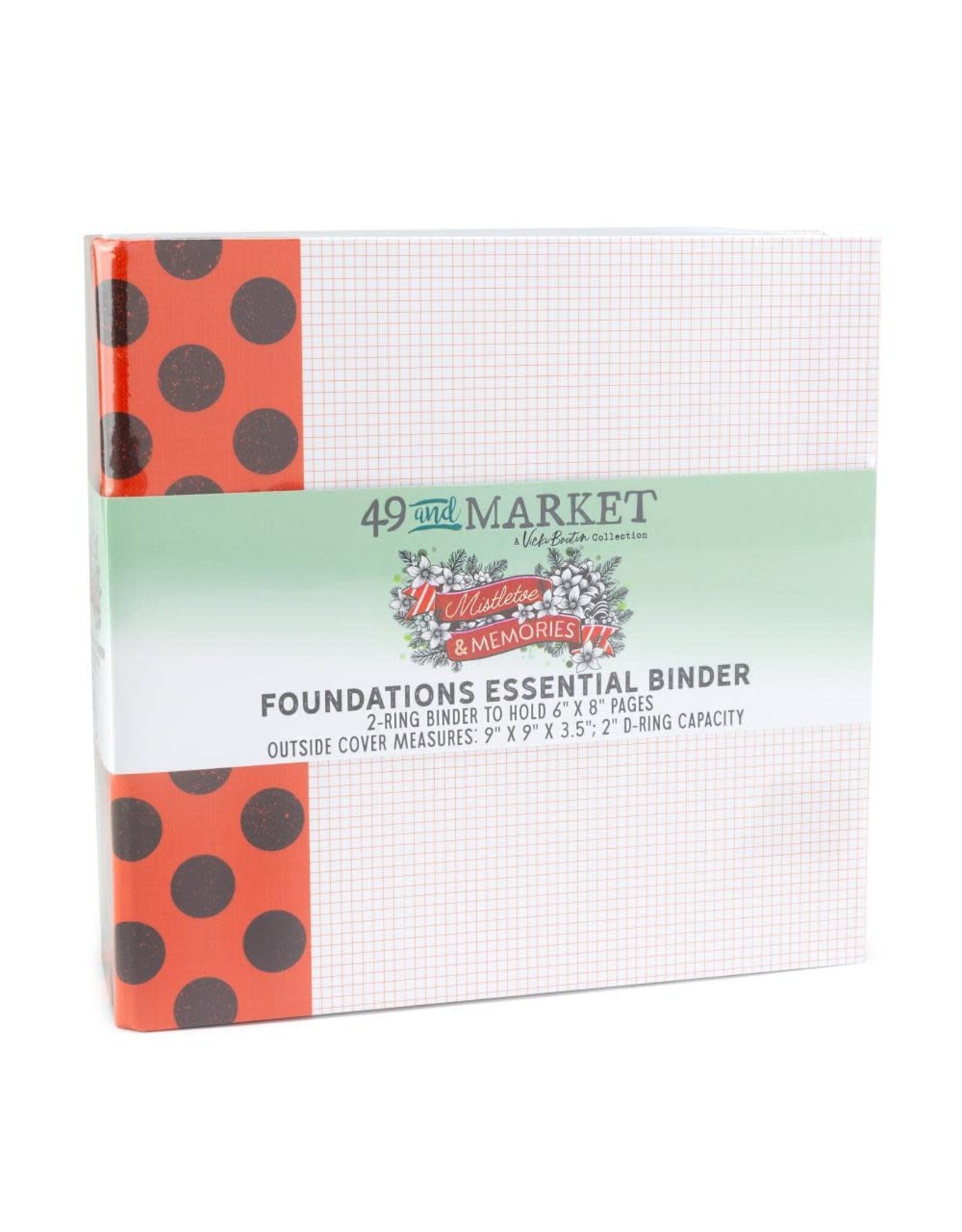 49 AND MARKET 49 AND MARKET MISTLETOE AND MEMORIES BINDER ALBUM KIT