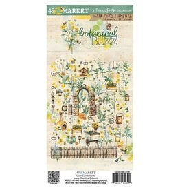 49 AND MARKET 49 AND MARKET BOTANICAL BUZZ 6x12 LASER CUT ELEMENTS