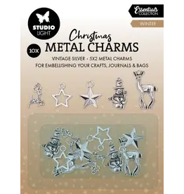 STUDIOLIGHT STUDIOLIGHT ESSENTIALS COLLECTION WINTER ELEMENTS METAL CHARMS