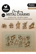 STUDIOLIGHT STUDIOLIGHT ESSENTIALS COLLECTION CHRISTMAS ELEMENTS METAL CHARMS