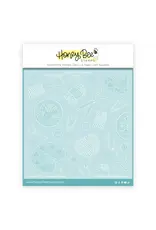 HONEY BEE HONEY BEE STAMPS MAKER'S MIX 6x6 LAYERING STENCIL SET 6/PK