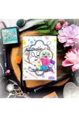 HONEY BEE HONEY BEE STAMPS MAKER'S MIX 6x6 LAYERING STENCIL SET 6/PK