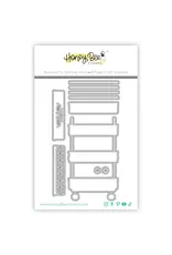 HONEY BEE HONEY BEE STAMPS LOVELY LAYERS: CRAFT CART DIE SET