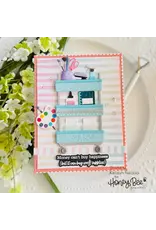 HONEY BEE HONEY BEE STAMPS LOVELY LAYERS: CRAFT CART DIE SET