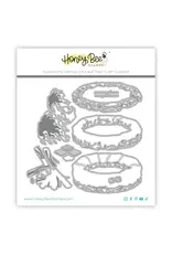 HONEY BEE HONEY BEE STAMPS LOVELY LAYERS: FIREPIT DIE SET