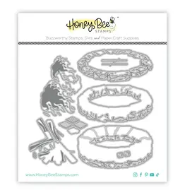 HONEY BEE HONEY BEE STAMPS LOVELY LAYERS: FIREPIT DIE SET