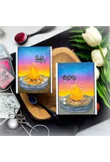 HONEY BEE HONEY BEE STAMPS LOVELY LAYERS: FIREPIT DIE SET