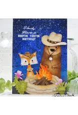 HONEY BEE HONEY BEE STAMPS LOVELY LAYERS: FIREPIT DIE SET