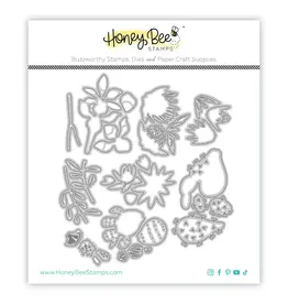 HONEY BEE HONEY BEE STAMPS LOVELY LAYERS: MINI DESERT BLOOMS DIE SET