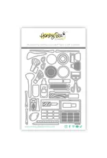 HONEY BEE HONEY BEE STAMPS LOVELY LAYERS: ZIPPER BAG MAKEUP ADD-ON DIE SET