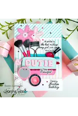 HONEY BEE HONEY BEE STAMPS LOVELY LAYERS: ZIPPER BAG MAKEUP ADD-ON DIE SET