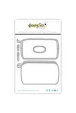 HONEY BEE HONEY BEE STAMPS LOVELY LAYERS: ZIPPER BAG DIE SET