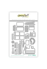 HONEY BEE HONEY BEE STAMPS LOVELY LAYERS: PAPER CRAFTING SUPPLIES DIE SET