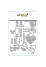 HONEY BEE HONEY BEE STAMPS LOVELY LAYERS: STITCHING ELEMENTS DIE SET