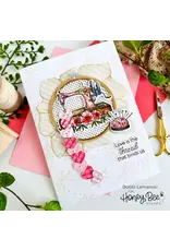 HONEY BEE HONEY BEE STAMPS LOVELY LAYERS: STITCHING ELEMENTS DIE SET