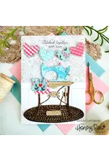 HONEY BEE HONEY BEE STAMPS LOVELY LAYERS: STITCHING ELEMENTS DIE SET