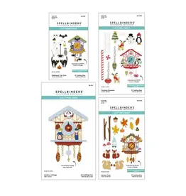 SPELLBINDERS SPELLBINDERS CUCKOO COTTAGE COLLECTION DIE BUNDLE
