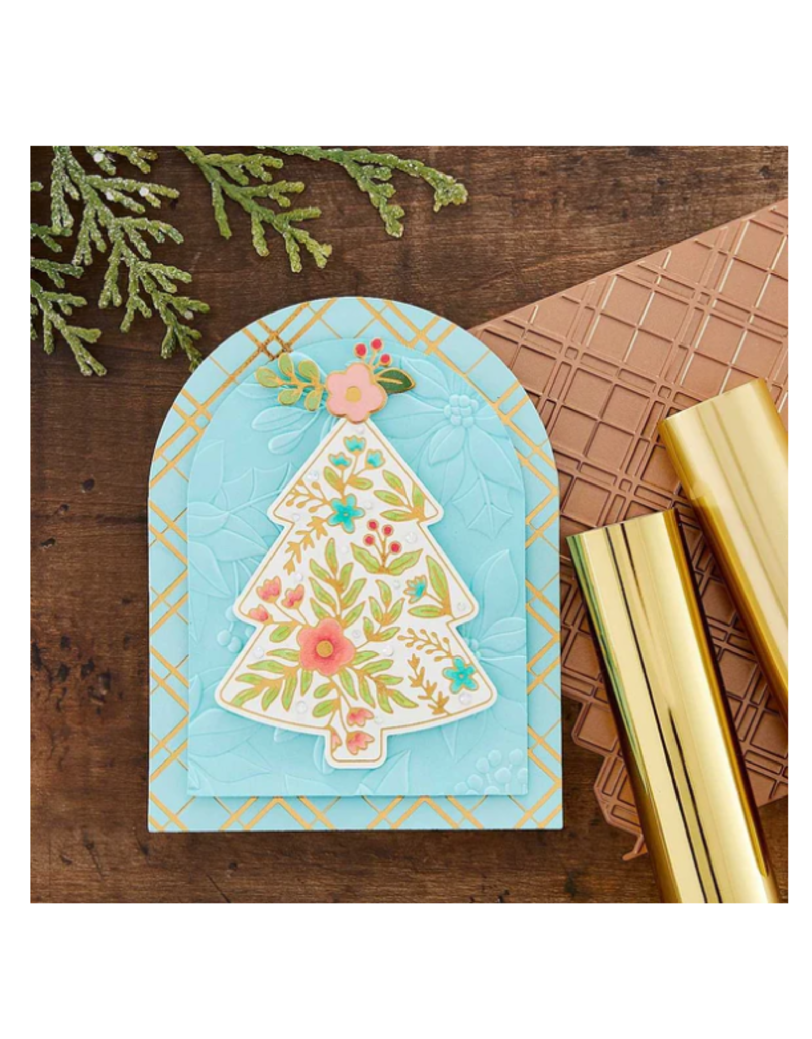 SPELLBINDERS SPELLBINDERS GLIMMER GREETINGS COLLECTION ESSENTIAL ARCHES ETCHED DIE SET