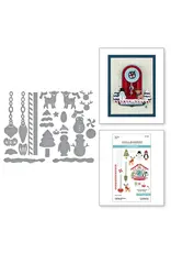SPELLBINDERS SPELLBINDERS CUCKOO COTTAGE COLLECTION CHIMING CHRISTMAS DIE SET