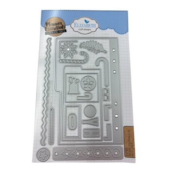 ELIZABETH CRAFT DESIGNS ELIZABETH CRAFT DESIGNS SIDEKICK PLANNER ESSENTIALS 29 HOLLY JOLLY DIE SET