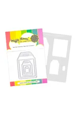 WAFFLE FLOWER WAFFLE FLOWER NESTING PIERCING TAGS DIE-N-STENCIL