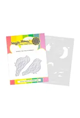 WAFFLE FLOWER WAFFLE FLOWER BIRDIE DUO DIE-N-STENCIL