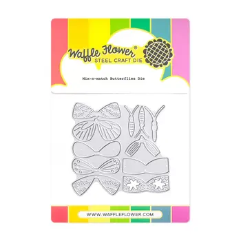 WAFFLE FLOWER WAFFLE FLOWER MIX-N-MATCH BUTTERFLIES DIE