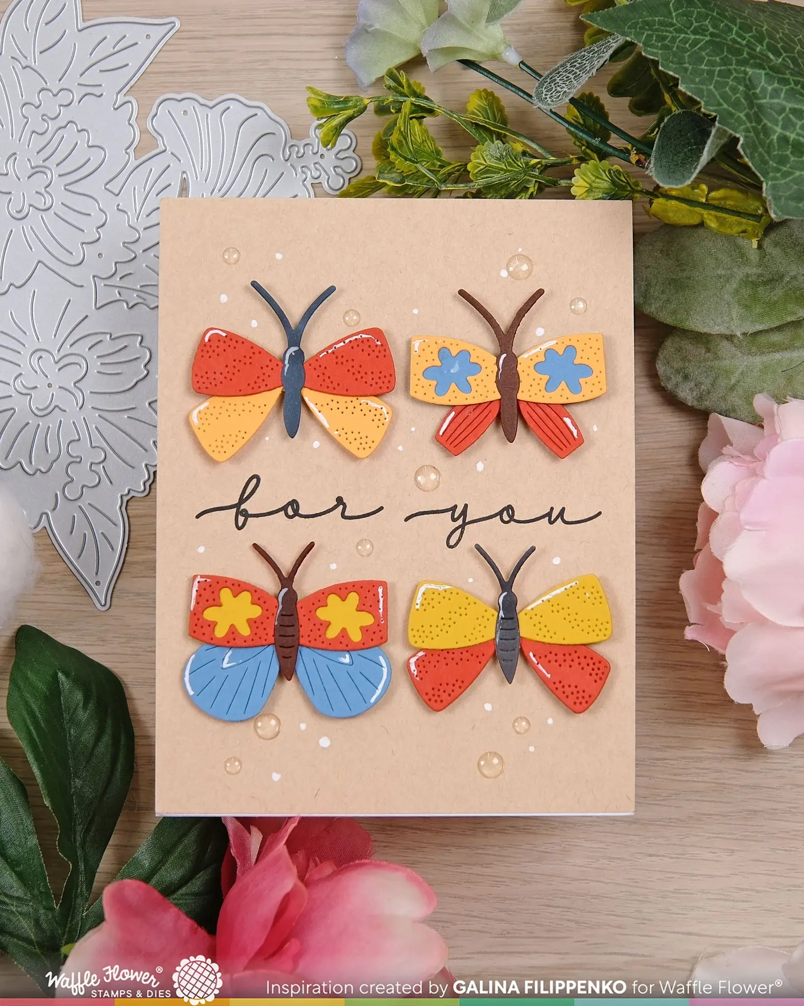 WAFFLE FLOWER WAFFLE FLOWER MIX-N-MATCH BUTTERFLIES DIE