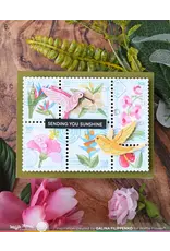 WAFFLE FLOWER WAFFLE FLOWER HUMMINGBIRDS DIE SET