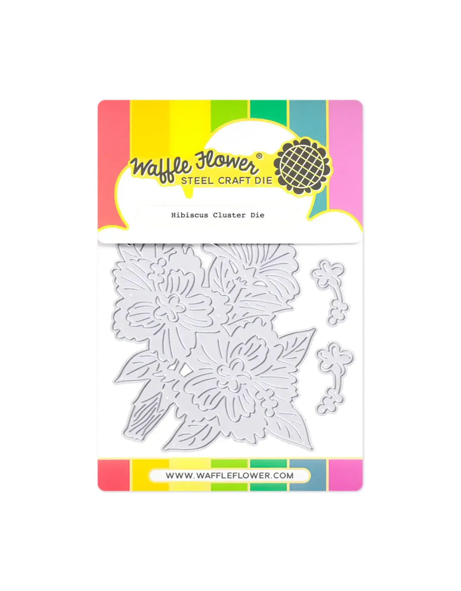 WAFFLE FLOWER WAFFLE FLOWER HIBISCUS CLUSTER DIE SET