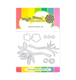 WAFFLE FLOWER WAFFLE FLOWER HIBISCUS BRANCH DIE SET